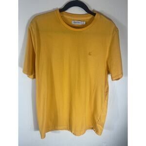 Calvin Klein Raw Neck T-Shirt Shirt Short Sleeve Size M